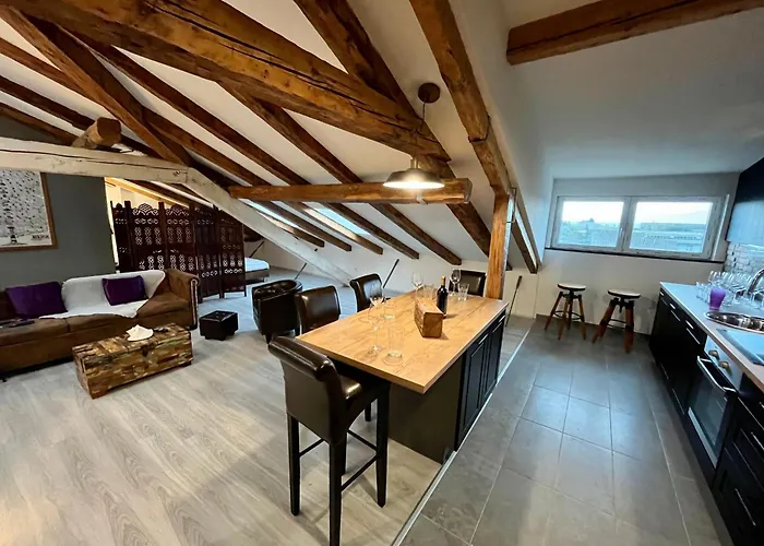 Loft 127qm Center Sea View Lejlighed *